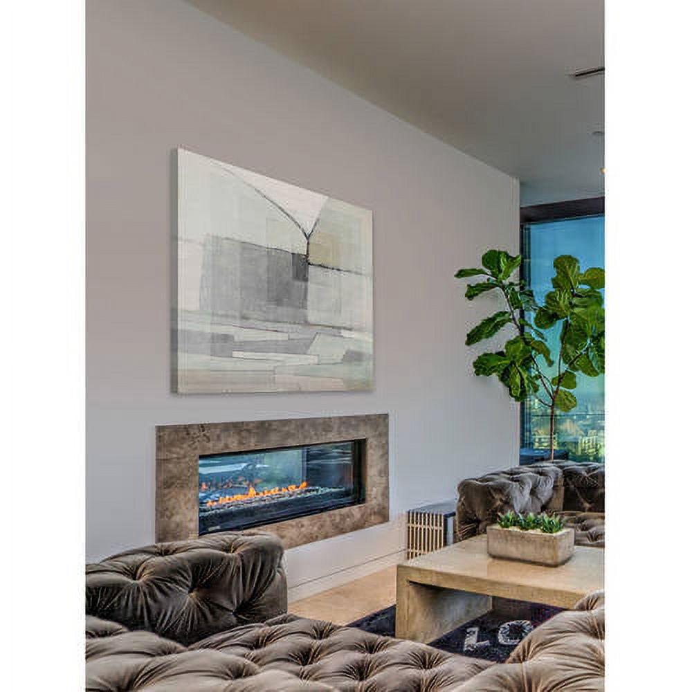 "Squares Layered" Painting Print on Wrapped Canvas