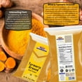 thumbnail image 3 of Rani Turmeric (Haldi) Root Powder Spice, (High Curcumin Content) 3.5oz (100g) ~ All Natural | 100% Pure, Salt Free | Vegan | Gluten Friendly | NON-GMO | Kosher | Indian Origin, 3 of 8