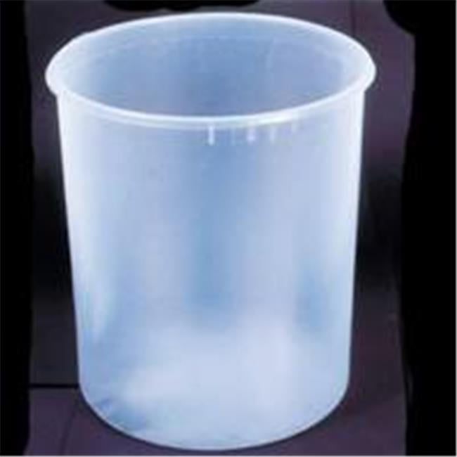 5 gallon clear plastic bucket