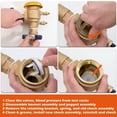 thumbnail image 3 of beisidaer 905-052 Check Valve Assembly Repair Kit For Febco Model 765-1" & 1-1/4" Retainer-Random color, 3 of 6