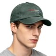 thumbnail image 2 of YYDENG Patriotic Floral Embroidered Baseball Hat Washed Distressed Cloth Hat Adjustable Back Closure Lightweight Cloth Cap, Commemorative 250th Anniversary Sun Hat Independence Day Camping Hiking, 2 of 6