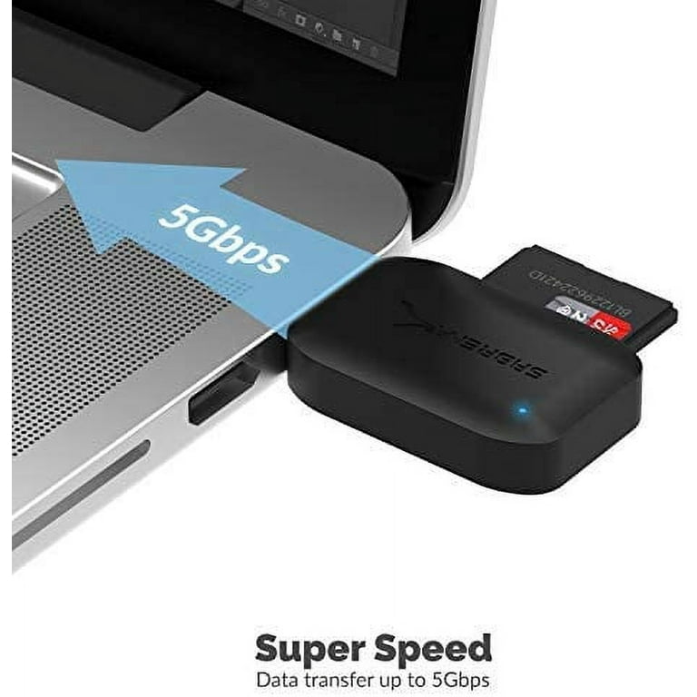 Sabrent USB Micro SD and SD Card Reader (CR-BYMS)