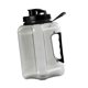 thumbnail image 5 of Botella de agua grande a prueba de fugas, 2400 ml, reutilizable, para acampar, ciclismo al aire libre Gris, 5 of 9