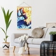 thumbnail image 6 of My Hero Academia Wooden Shaft Hanging Poster Home Decor Poster Wall Art Painting For Living Room Bedroom 12"X18", 6 of 7