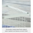 thumbnail image 3 of Yamazaki Home Wire Basket, White, Steel, 8.75 gallons, 33 liters, Supports 8.8 pounds, Water Resistant, No Assembly, 3 of 4