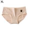 thumbnail image 1 of Qarigey Calzoncillos de algodón elástico para mujer Bragas transpirables con cintura elástica para niña Ropa interior color de piel SG, 1 of 6