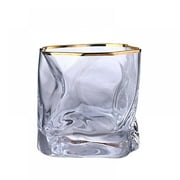 Crystal Whiskey Glass Cup for Drinking Bourbon, Scotch Whisky, Cocktails, Cognac-8.5oz