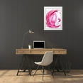 thumbnail image 3 of Hewitt, L. 15x18 White Modern Wood Framed Museum Art Print Titled - Pink Swirl II, 3 of 4
