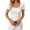 A-White281, variant on Women's Tshirts Square Neck Short Sleeve Summer Tees Solid Color Slim Fit Basic Versatile Leisurewear Tee Tops