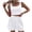 short sets 78#White, variant on WAYUTE Womens 2 Piece Outfits Sleeveless Matching Clothing Solid Color Crop Top and High Waisted Shorts Sports Summer Outfit