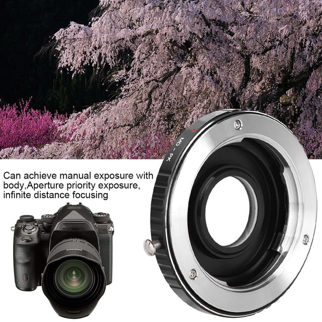Anillo Adaptador De Lente, Soporte De Instalación De Lente De Aleación De Enfoque Manual Duradero, Para Cámara Con Montaje En Exterior