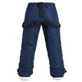 thumbnail image 2 of Women Men Ski Pants Windproof Waterproof Insulated Overalls for Outdoor Snowboarding, 2 of 6