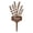 A-D, variant on Vintage Wrought Iron Garden Produce Sign – Weather Resistant Metal Stake for Flower Bed Decor Outdoor Gardening Marker, Practical Essential
