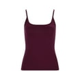 thumbnail image 4 of Hpapadks Tank Tops for Women 2025 Knitted Bottoms Slim Solid Color Short Vest Tops Camisole Tops for Women Red XS, 4 of 7