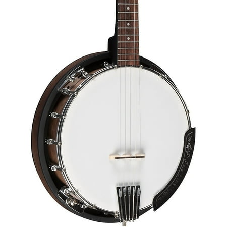 Gold Tone Cripple Creek CC-50RP/L Left-Handed Resonator Banjo With Planetary Tuners and Gig Bag Vintage Brown