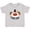 AC-Heather Grey, variant on Inktastic Big Clown Face Boys or Girls Baby T-Shirt