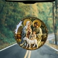 thumbnail image 5 of Dmlowu Christmas Tree Decorations Nativity Scene Ornaments, Xmas Religious Christmas 3D Hanging ​Ornaments, Christian Christmas Nativity Ornaments for Holiday Party Christmas Decorations, 4 inch, 5 of 6
