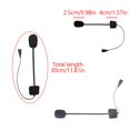 thumbnail image 5 of Enhanced Clear Helmets Microphone Fit for Reso Intercom Systems Clear Highway Riding Conversation, 5 of 10