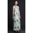 thumbnail image 5 of Bimba Bird Women Side Slits Long Casual Halter Maxi Dress Printed Party Wear-Large, 5 of 6