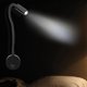 thumbnail image 3 of Lámpara de iluminación de luz de cuello de cisne de lectura ajustable Flexible LED de 3W 220V para luz blanca de dormitorio, 3 of 8