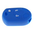 thumbnail image 3 of Funda protectora de silicona para llaves con botones de colores modernos Azul oscuro, 3 of 7