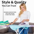 thumbnail image 5 of Yedigre Height Adjustable Ironing Board, Extra Wide Non-Slip Folding Board with Smooth Edge & Heavy Duty Load Capacity, 5 of 8