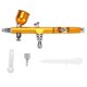 thumbnail image 1 of Pistolet aérographe à alimentation par gravité doré de 0,2 mm, pour art, tatouage, peinture, ongles, décoration de gâteaux, 1 of 4