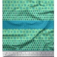 thumbnail image 1 of Soimoi Cotton Duck Fabric Diamond Shape & Floral Artistic Print Fabric by Yard 42 Inch Wide, 1 of 1