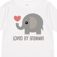 thumbnail image 4 of Inktastic Loved by Grammie Boys or Girls Long Sleeve Toddler T-Shirt, 4 of 5