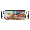 thumbnail image 7 of Yayeee Waist Apron with Pockets for Cooking Waterproof Half Server Aprons, Blue Floral Tomatoes, 7 of 7