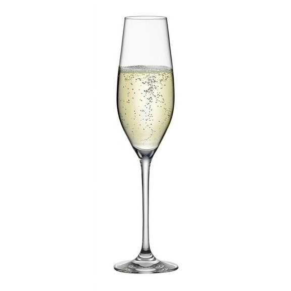 Prestige 21 Champagne, 8 oz. Crystal Champagne Flute, Set of 6