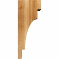 thumbnail image 3 of 6"W x 8"D x 20"H Mediterranean Rough Sawn Corbel, Western Red Cedar, 3 of 9