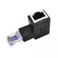 thumbnail image 1 of 2x Adaptador Ethernet Cat6 8P8C Macho a Hembra para Impresoras Routers 2 piezas, 1 of 8