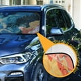 thumbnail image 3 of Qxltty Vibrant Style Dog Pattern Car Windshield Sunshades Foldable UV Rays Sun Visor Protector Keep Your Vehicle Cool 57×31.5in, 3 of 8
