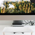 thumbnail image 4 of HIAKDOFT Back to School computer risers Wooden Desktop Riser Eye Strain Reduction for Office Use 1Pcs, 4 of 8