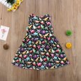 thumbnail image 3 of Vestido sin mangas con estampado de dinosaurio para niña bebé Vestidos de verano para niñas O-cuello, 3 of 7