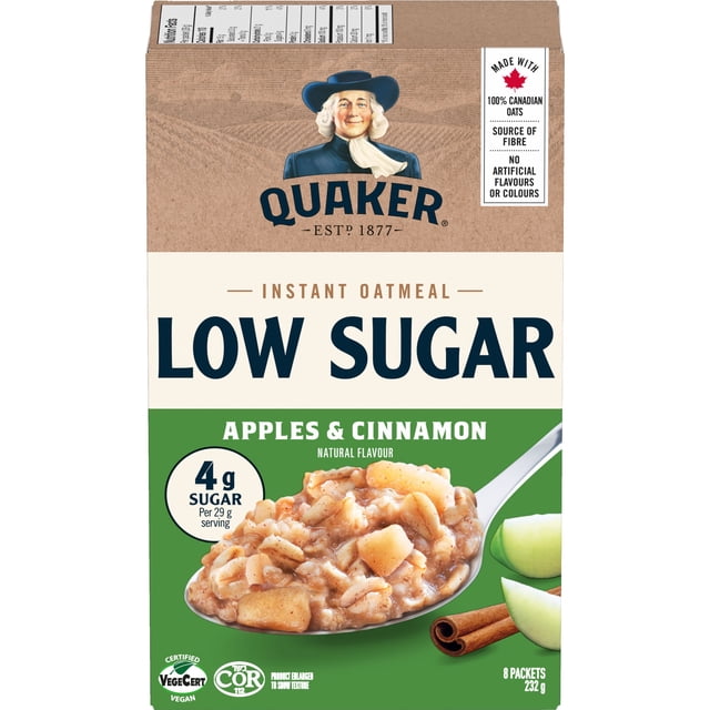 Quaker® IQO Low Sugar Apples & Cinnamon
