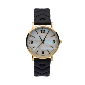 Jessica Simpson Rose Gold Tone 36mm Crystal Encrusted  display picture 1