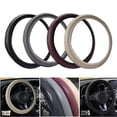 thumbnail image 3 of Car Steering Wheel Cover Wear-Resistant Leather Anti-Slip 37-38Cm, 3 of 4