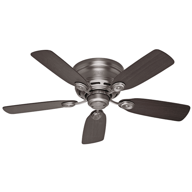 Hunter 42 Low Profile Antique Pewter, Hunter Traditional Ceiling Fans