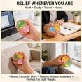 thumbnail image 7 of Non-Rebounding Coconut Oil Squish Ball Portable High Moldable Stress squeeshy Reusable Soft and Non-Sticky Handmade Sensory balls Odorless Easy to Clean Relieve Anxiety Improving, 7 of 7