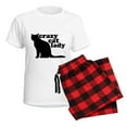 thumbnail image 5 of CafePress - Crazy Cat Lady Pajamas - Women's Short Sleeve Print T-Shirt and Pants Light Cotton Pajama Set, 5 of 7