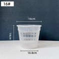 thumbnail image 3 of Transparent root-controlled orchid planting pot with stomata plastic flower pot, 3 of 7