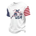 thumbnail image 4 of 2026 Usa Soccer Mens T-Shirts Short Sleeve Casual Crewneck Pullover Summer Tops Soccer Shirt for Men Indoor Outdoor Activities Daily Wear, 4 of 4