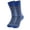 Blue, variant on KDSJSXW Workout Socks Men'S Long Socks Striped High Waist Casual Trendy Socks Socks For Women Crew (Blue,One Size)