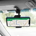 thumbnail image 2 of Cellet Sun Visor Phone Mount, Car Phone Holder for Car, Cradle Clip Compatible to Apple iPhones, Samsung Galaxy, Motorola Moto, Google Pixel Smartphones, 2 of 11