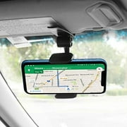 Cellet Sun Visor Phone Mount, Car Phone Holder for Car, Cradle Clip Compatible to Apple iPhones, Samsung Galaxy, Motorola Moto, Google Pixel Smartphones