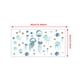 thumbnail image 3 of Wosthever Adhesivo decorativo para ventana de pared de medusas de PVC para oficina, pegatina de criaturas marinas para dormitorio, papel tapiz Decoración del hogar, 3 of 6