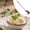 Light Ashy, variant on Homesteed 19*4 Household Soup Spoon Long Handled Dessert Spoon Korean Dinner Spoons Silverware Tableware for Eating
