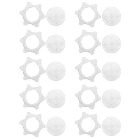 

1 Set Fan Nut Universal Fan Nut Covers Plastic Electric Fan Nut Caps Fan Replacement Parts